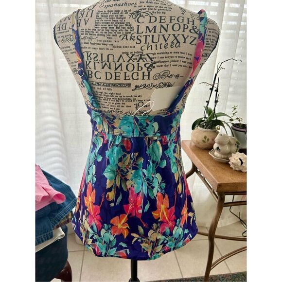 Unbranded Floral Tankini Top - Picture 2 of 7